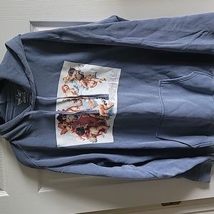 Boys Lie Denim Remix Hoodie one size